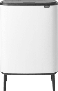 Brabantia Bo Touch Bin Hi Prullenbak - 60 l - wit