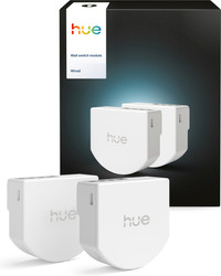 Philips Hue Bedrade Wandschakelaarmodule voor Slimme Lampen Duo Pack