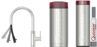 Quooker COMBI+ & Quooker Flex Round RVS & Quooker CUBE