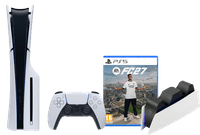 PlayStation 5 Slim Disc Edition + FC 27 + Oplaadstation