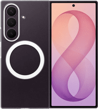 Samsung Galaxy Z Fold 8 Ultra Soft Case Back Cover met Magneet Transparant