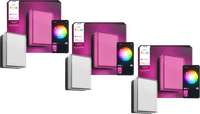 Philips Hue Scenova Outdoor Wall and Ceiling Lamp 3-Pack