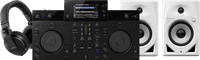 Alpha Theta XDJ-AN + Pioneer DJ DM-50D-BT Wit + Pioneer DJ HDJ-X5