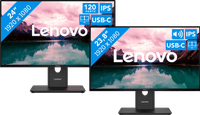 Lenovo ThinkVision T24D-40 + Lenovo ThinkVision T24-40