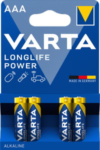 VARTA Longlife Power AAA Blister 4 Units