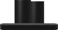 Sonos Beam Ultra Zwart + 2x Era 100 SL Zwart