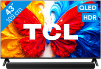 TCL 43" QLED S5L 4K (2026) + TCL S45H 2.0 Soundbar