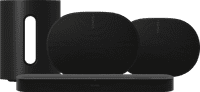 Sonos Beam Ultra Zwart + Sonos Sub Mini + 2x Era 300 Zwart