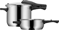 WMF Perfect One Snelkookpannenset 6,5L en 3L