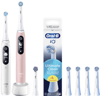 Oral-B iO Series 6N Duo Pack Wit + Roze Value Pack