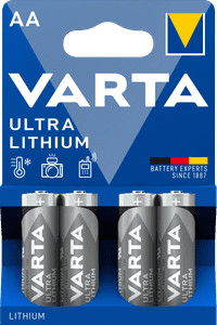 Varta Ultra Lithium AA Blister 4 stuks