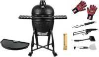 Grill Guru Prime Satin Black Large Masterpakket