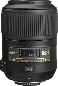 Nikon AF-S 85mm f/3.5G ED VR DX Micro