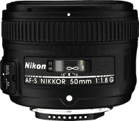 Nikon AF-S 50mm f/1.8G