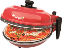 Optima Napoli Pizza Oven Red