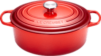 Le Creuset Cocotte Ovale 27 cm Rouge Cerise