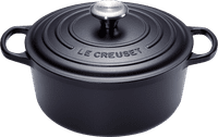 Le Creuset Signature Ronde Braadpan 24 cm Mat Zwart