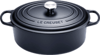 Le Creuset Ovale 31 cm Noir Mat