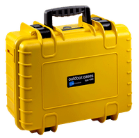 B&W type 4000 geel met plukschuim