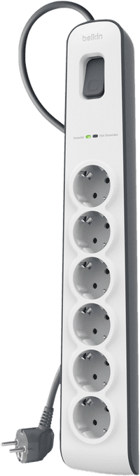 Belkin Surge Protector 6 outlet 2 meters