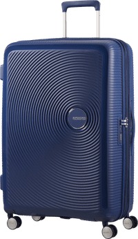 American Tourister Soundbox Expandable Spinner 77cm Midnight Navy