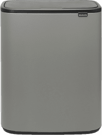Brabantia Bo Touch Bin 60L Mineral Concrete Gray