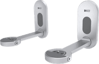 KEF B1 Wall bracket Silver per pair