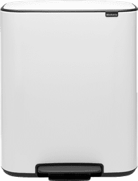 Brabantia Bo Pedal Bin 60L White
