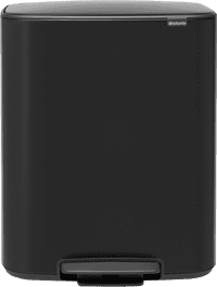 Brabantia Bo Pedal Bin 2x 30L Matte Black