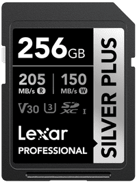 Lexar Professional SDXC Silver Plus 256GB 150MB/s