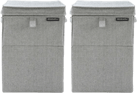 Brabantia Laundry Boxes Gray Duo Pack