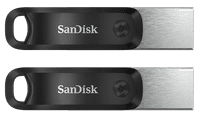 SanDisk iXpand GO Flash drive 3.0 128 Go Lot de 2