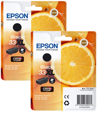 Epson 33XL Cartridge Black Duo Pack