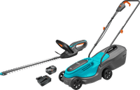 Gardena PowerMax 30/18V P4A Solo + Gardena EasyCut 45/18V + Bosch Starterset 18V 4,0 Ah