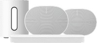 Sonos Beam Ultra Wit + Sonos Sub Mini + 2x Era 300 Wit