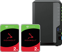 Synology DS225+ + Seagate Ironwolf 2TB Duo Pack