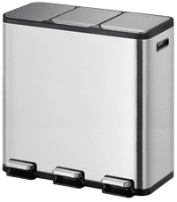 EKO EcoCasa II 3x 15L Matte Stainless Steel