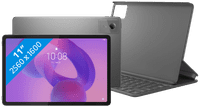 Lenovo Idea Tab 11 inch 128GB Wifi Grijs met Stylus + Toetsenbord Hoes QWERTY