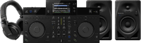 Alpha Theta XDJ-AN + Pioneer DJ DM-40D-BT + Pioneer DJ HDJ-X5
