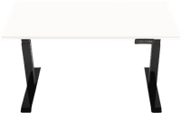 Euroseats Elektrisch Zit Sta Bureau 160 x 80 Zwart/Wit