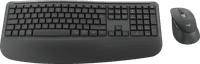 Logitech MK880 Signature Comfort Plus Wireless Keyboard and Mouse Combo Graphite QWERTY