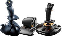 Thrustmaster T.16000M FCS Hotas + Thrustmaster USB Joystick