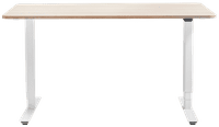 Ahrend Brisk Elektrisch Zit Sta Bureau 160 x 80 Wit/Eiken