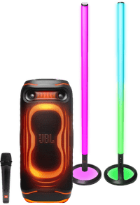 JBL Partybox Ultimate 2 + JBL PBM100 Karaoke Set