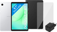 Samsung Galaxy Tab A11 8,7 inch 128GB Wifi Zilver + Compleet Accessoirepakket