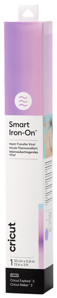 Cricut Smart Iron-on 33x91 Holografisch Transblauw