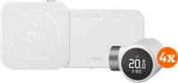 tado Draadloze Slimme ThermostaatX Multi Room Startpakket 2e Generatie (4 Radiatorknoppen)