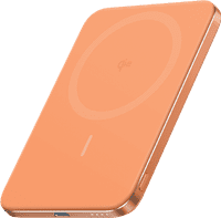 Anker Nano MagGo Draadloze Powerbank met MagSafe en Qi2 5.000 mAh Oranje