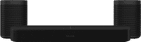 Sonos Beam Gen2 Black 5.0 + One (2x)