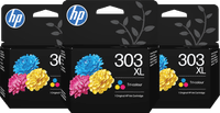 HP 303XL Cartridge Kleur (3 stuks)